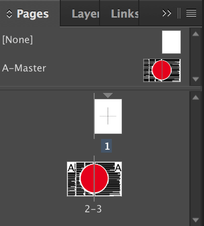 master pages in InDesign