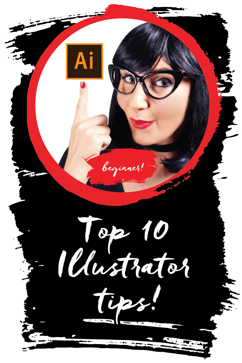 Top 10 Illustrator tips! Click through to get your FREE Illustrator shortcut sheet here! ~graphics grrrl