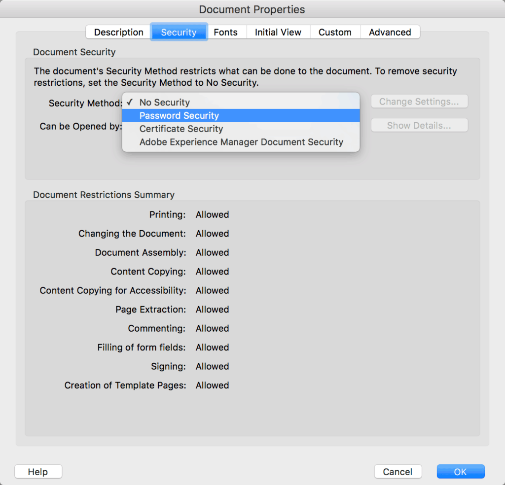 password protect pdfs